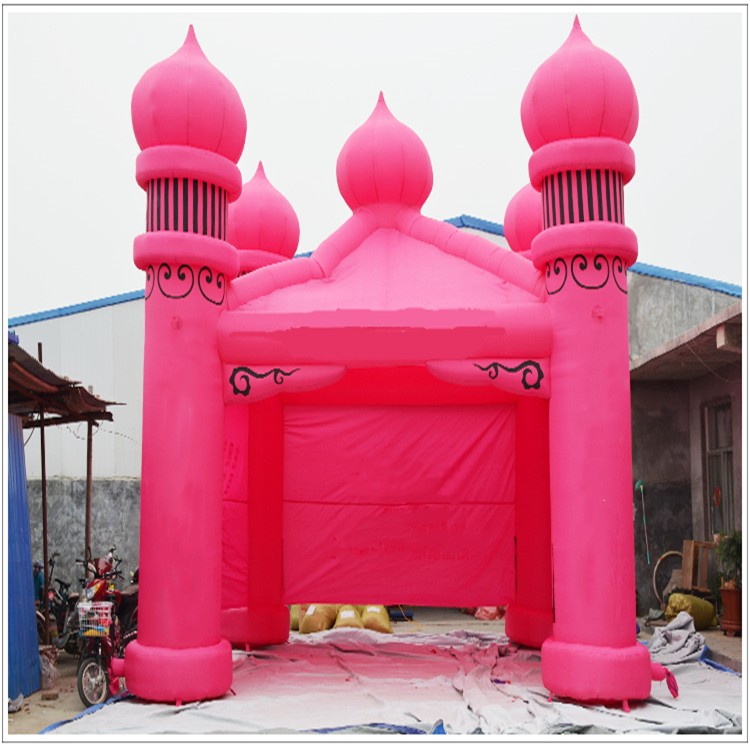 龙门镇粉色帐篷